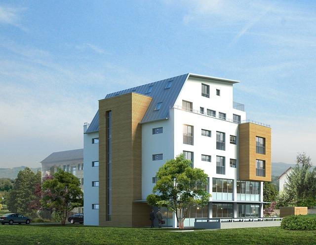 Residential building with insulating envelope