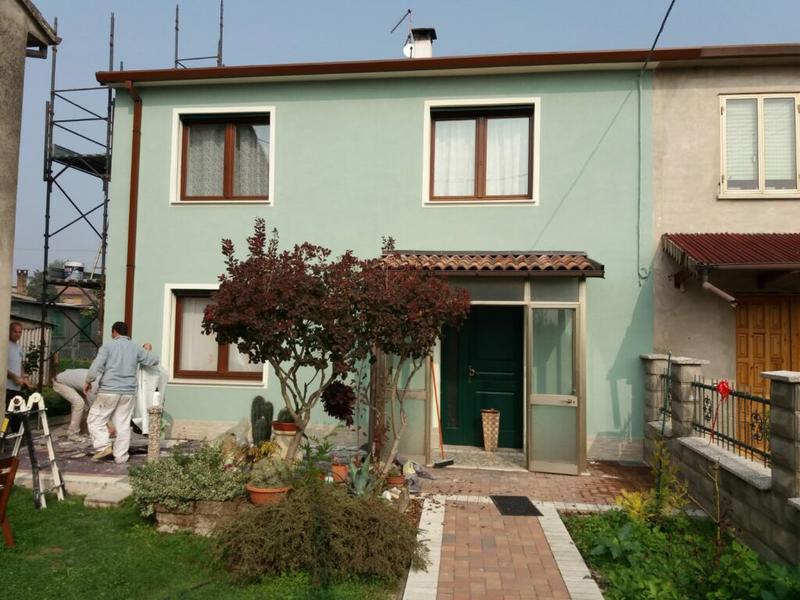 Modern home with efficient thermal insulation